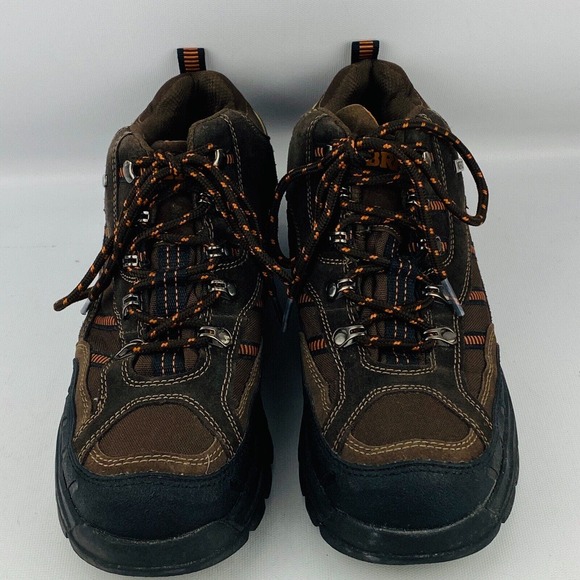 Mens 7M Brahma Kane Boots Brown Suede Leather Steel Toe Waterproof Work Hiking - Picture 3 of 10